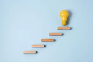 Lâmpada depois de etapas