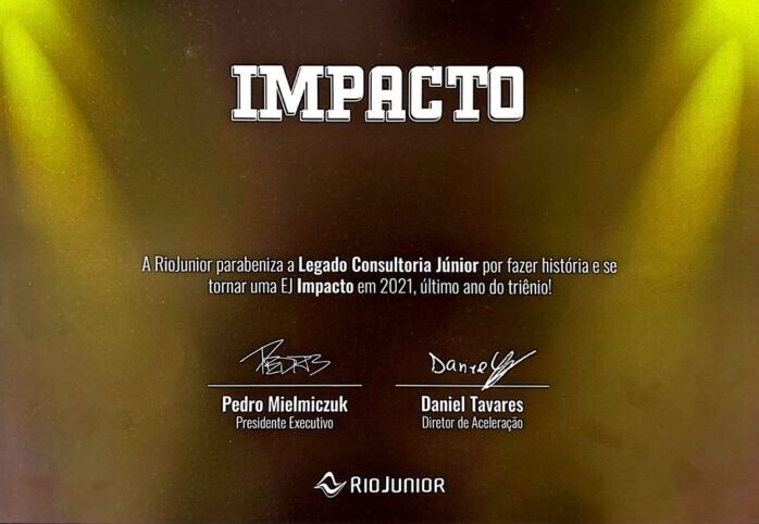 Certificado - EJ de Impacto