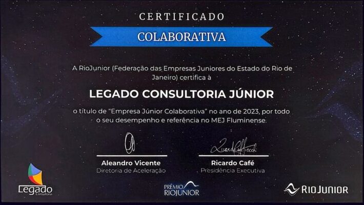 Certificado - EJ Colaborativa